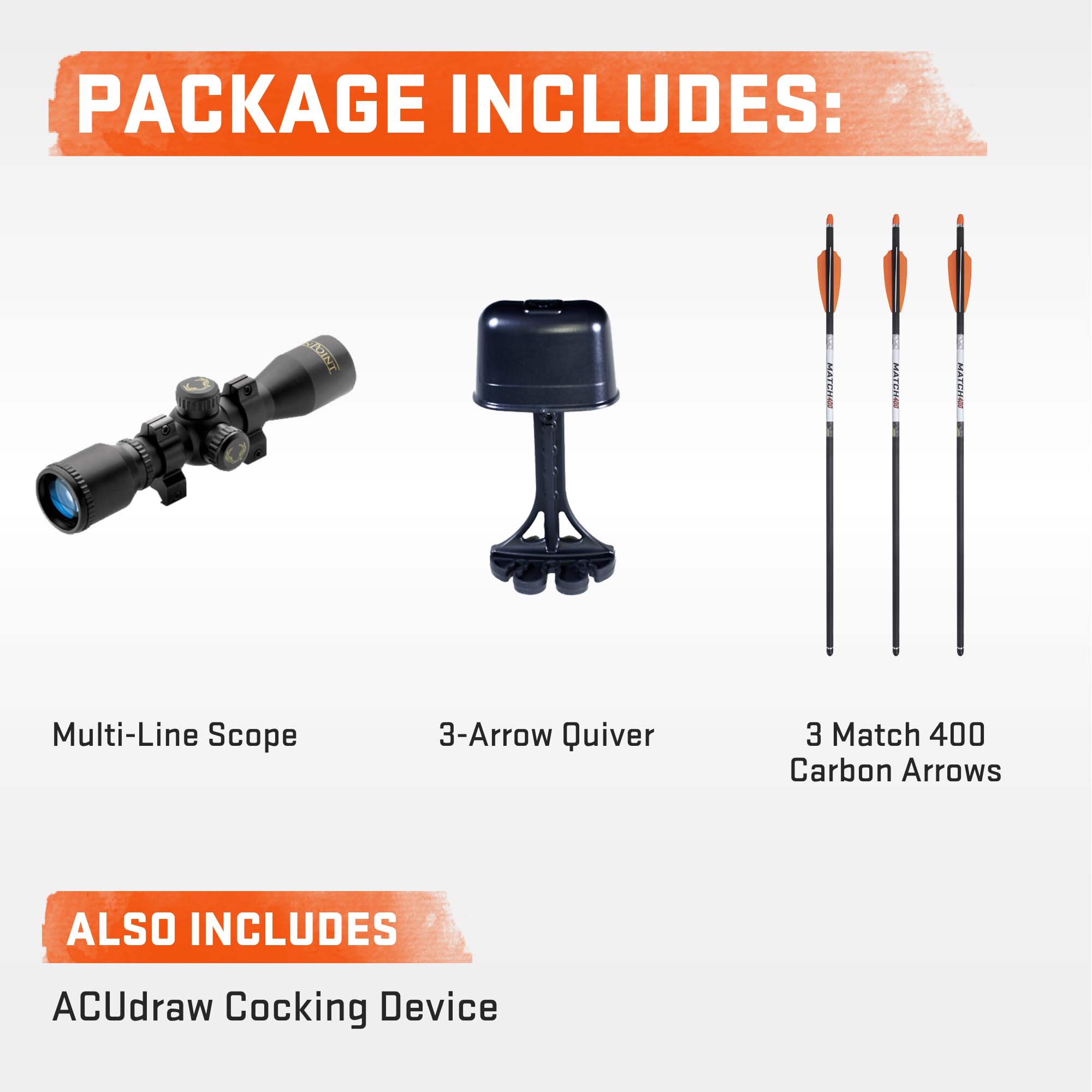 "Wicked Ridge Commander M1 380 FPS Crossbow - Peak Camo"