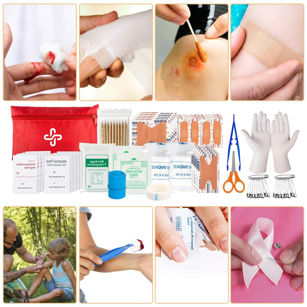 "Survival Kit- 250Pcs Survival Gear First Aid Kit with Molle Bag"