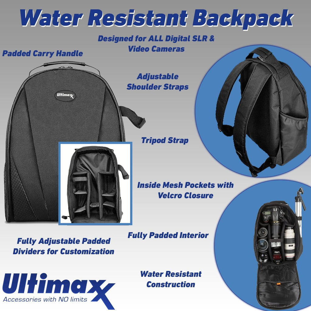 Canon EOS Rebel T100 DSLR Camera Bundle - 18-55mm Lens + 18pc Accessory Kit