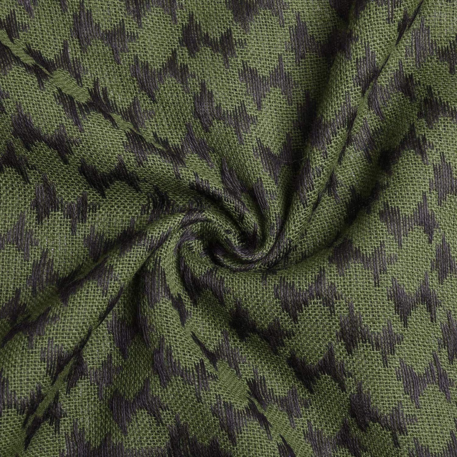 Luxns Military Shemagh Tactical Desert Scarf / 100% Cotton Keffiyeh Scarf Wrap for Men And Women